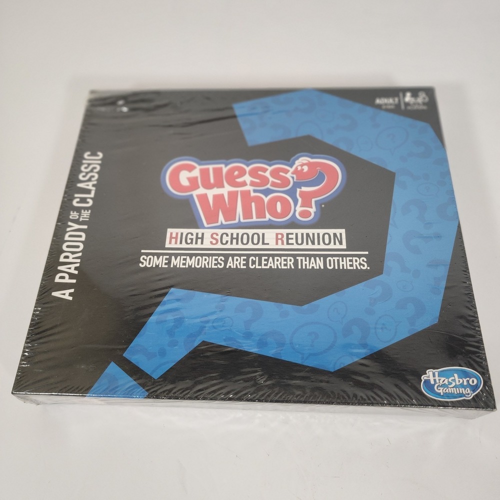 Hasbro Guess Who? High School Reunion Adult Party Game New Factory Sealed